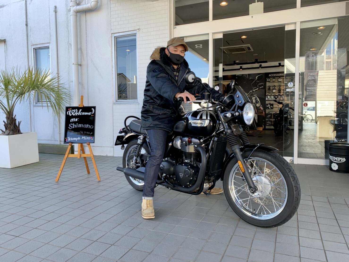 Bonneville T100 トライアンフ水戸