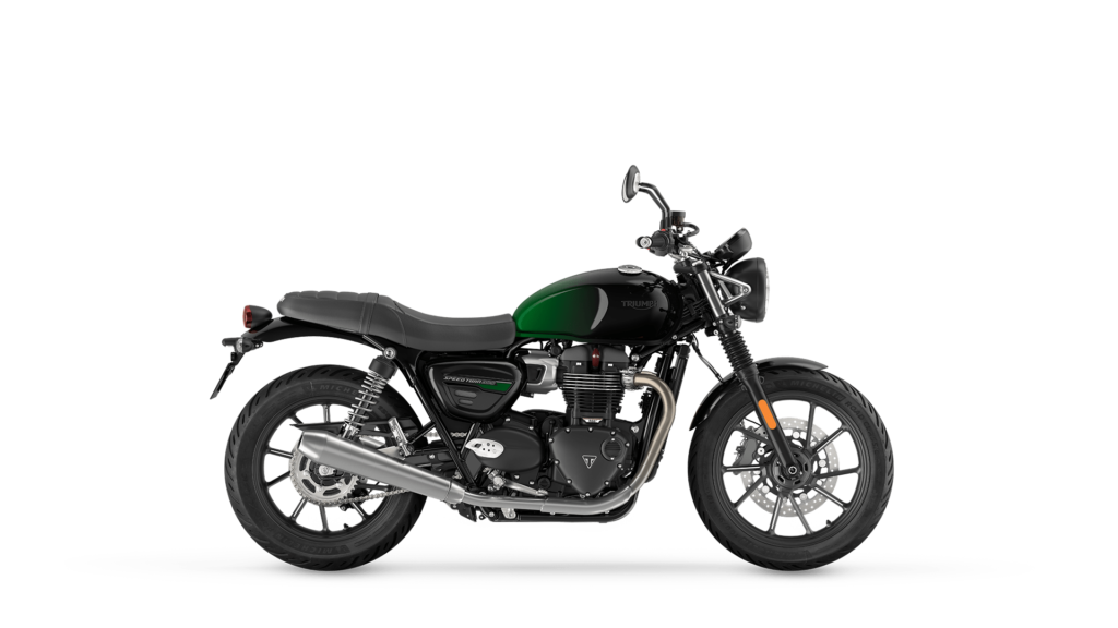 SPEED TWIN 900 STEALTH EDITION – SAPPHIRE GREEN/ SILVER