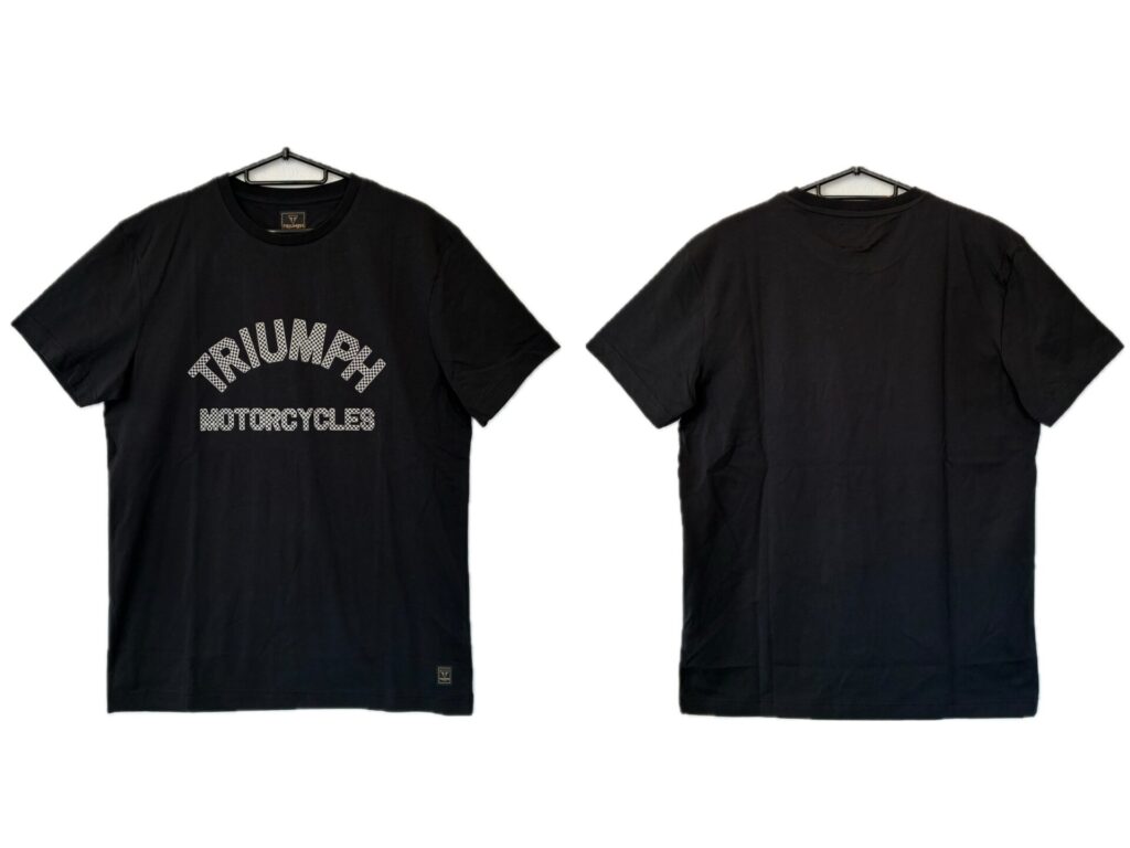 BURNHAM CHECKERBOARD T-SHIRT / Black