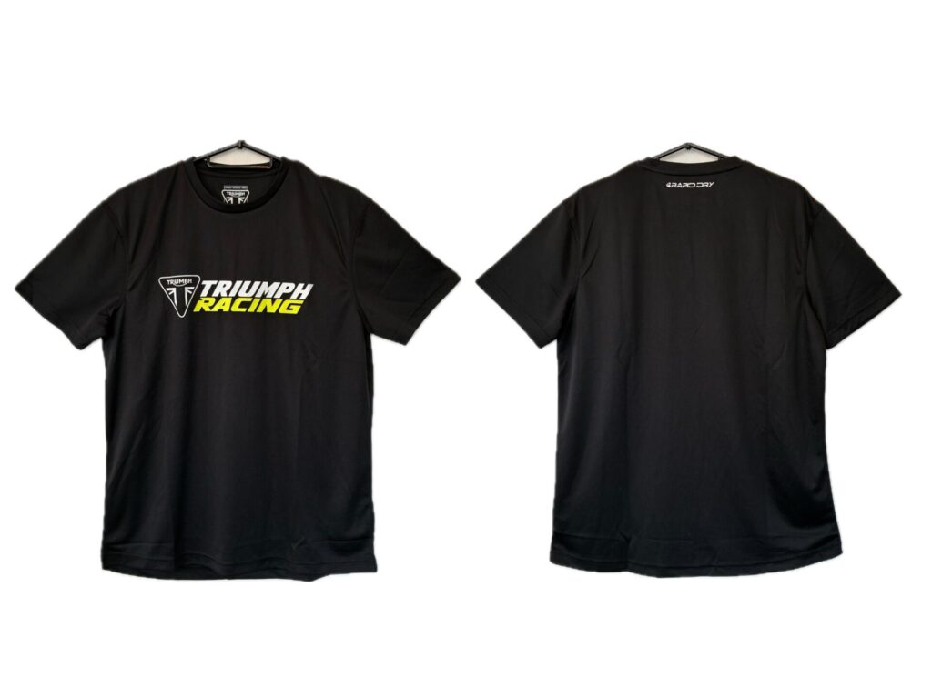 RAPID DRY RACING T-SHIRT / Black